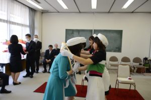 たすき引継