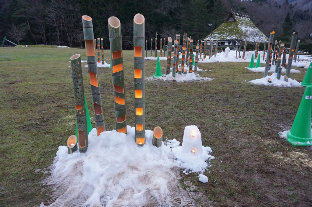 雪 灯篭 まつり